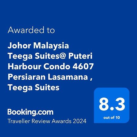 Johor Malaysia Teega Suites@ Puteri Harbour Condo 4607 Persiaran Lasamana , Teega Suites 누사자야 외부 사진
